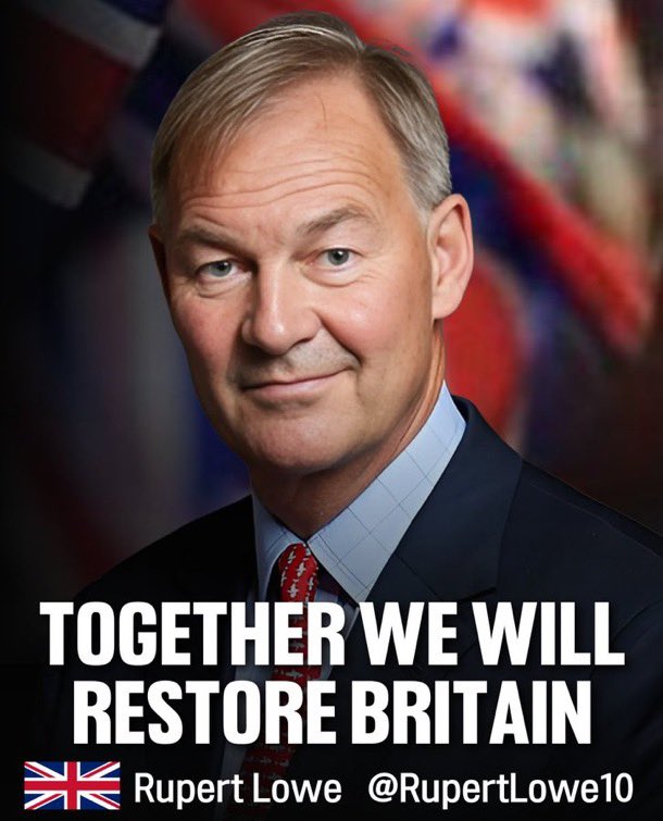 PeteSanford's tweet image. URGENT: #Restorers Request:

Shout Out to all new #Restorers please reach out to one another and Follow / Follow Back. 

Time to do our bit for @RupertLowe10 and #RestoreBritain 

Get a Community going to build the Numbers needed to destroy Starmer’s sleep. 

Thank you, Pete