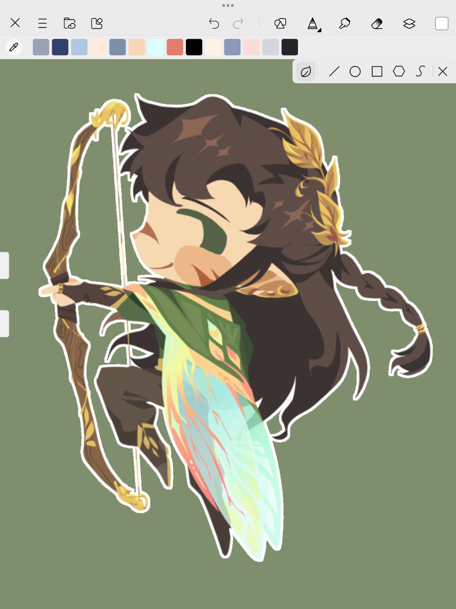 画的少是因为我在打游戏就是这样🙌