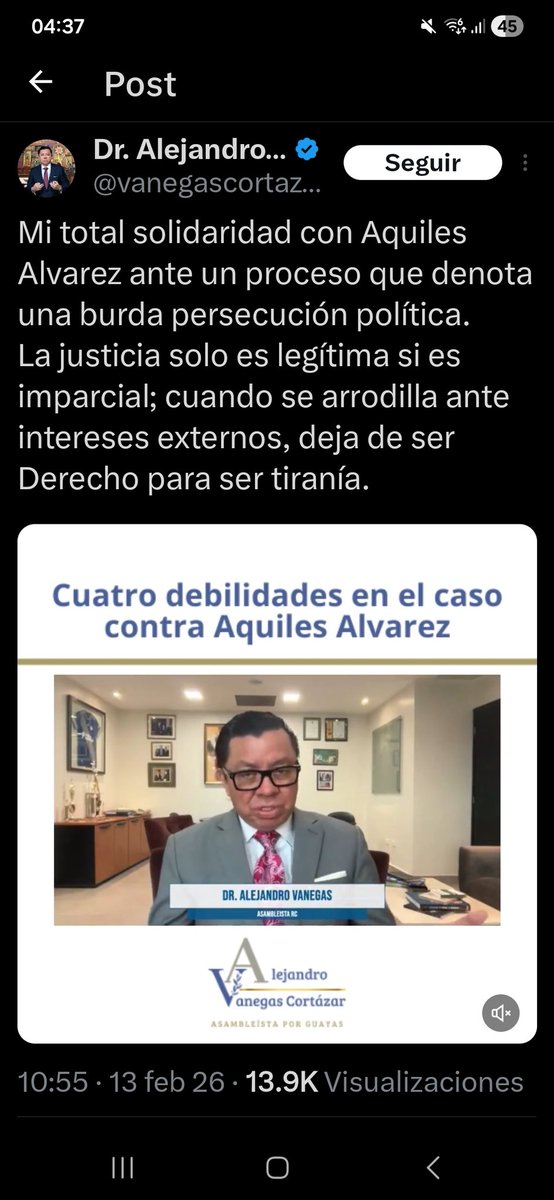 Este Abogaducho sinverguenza ahora da las Nachas x el Chimichurri pilas Fiscalia este es otro q hay q investigarlo ha crecido económicamente a millares surgir en tan poco tiempo y mas raro desde q se hizo fan del Prófugo