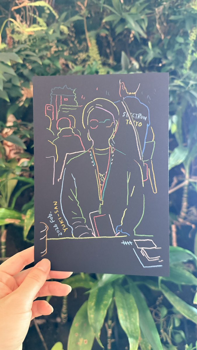 すっごく素敵でテンションもモチベーションも上がる似顔絵を描いて