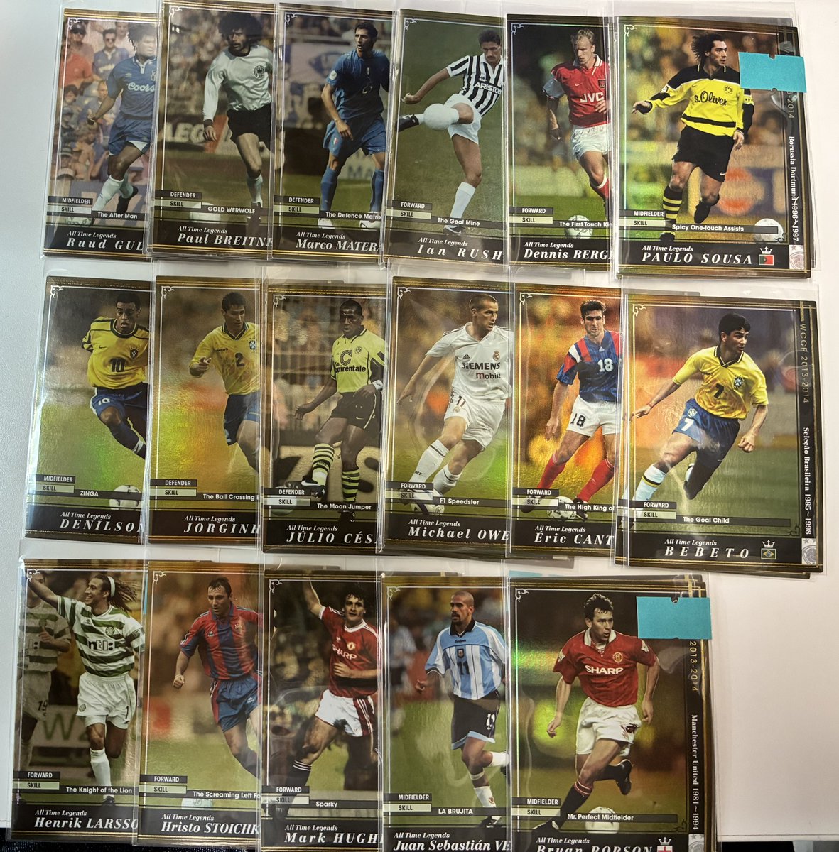 WCCF⁄2015-2016 Ver.2.0⁄レア WCCF キラ 01-02～15-16 EXTRA、LE、