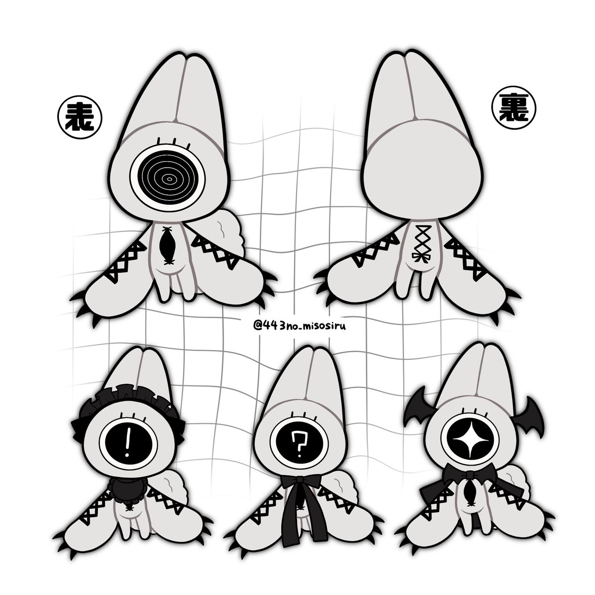 443no_misosiru's tweet image. 9番ちゃんのキャラデザ詳細