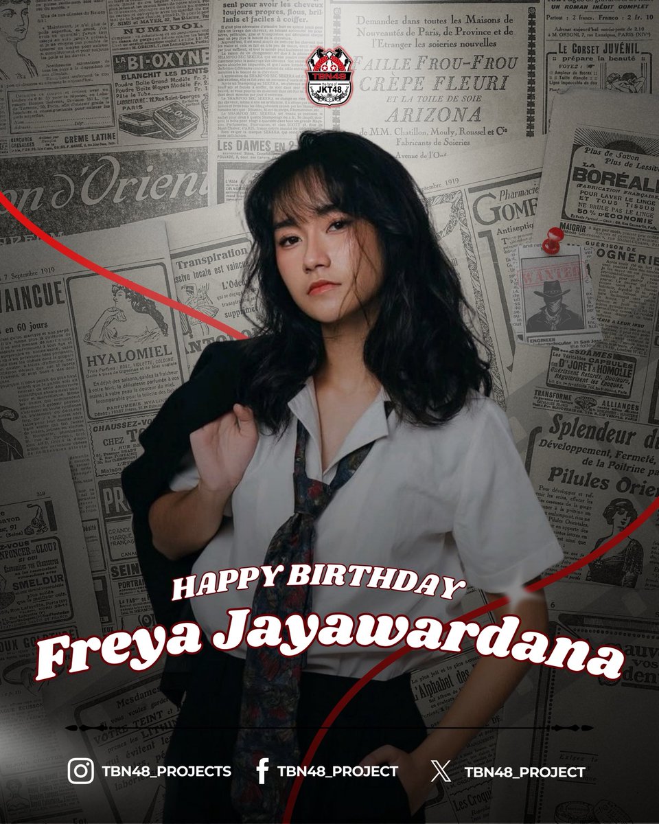Once again happy basuday sang capt <a href="/Freya_JKT48/">Freya Jayawardana</a> semoga jeketi makin bersinar dikalangan awam dibawah kepimpinan kamu ya… dan semoga kamu pinaringan seger kwarasan jiwo lan rogo nipun #FreyaDwiDasa #AbhiUdayaVimsati