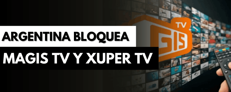 revistavpncom's tweet photo. Argentina bloquea los servicios de streaming pirata Magis TV y Xuper TV.  Toda la info aquí👇 #MagisTV #XuperTV

https://t.co/5mMXGFHFmt https://t.co/L6ynftVoIU