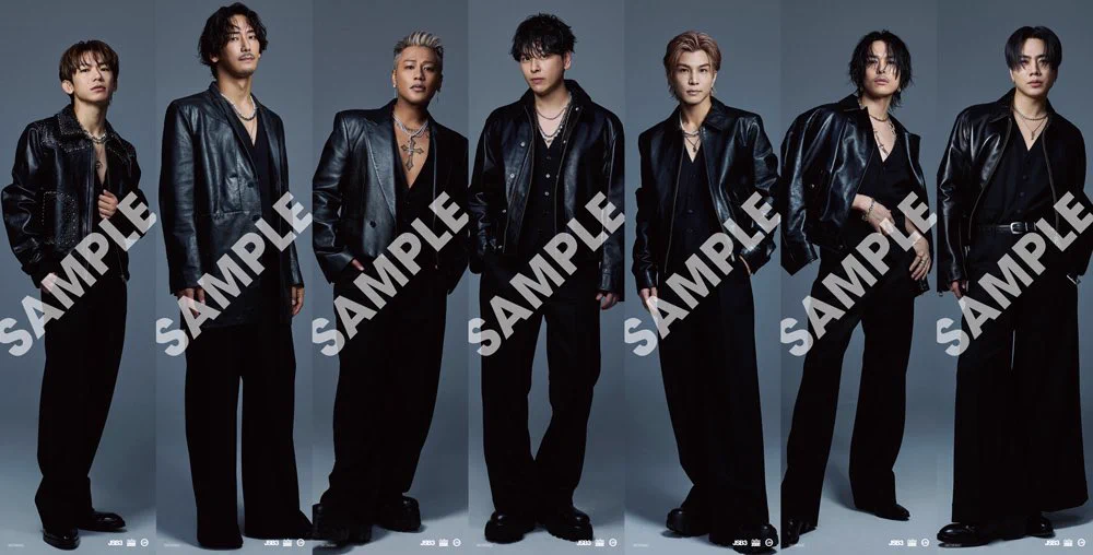 三代目J SOUL BROTHERS 新ミニアルバム「ONE」等身大ポスター公開