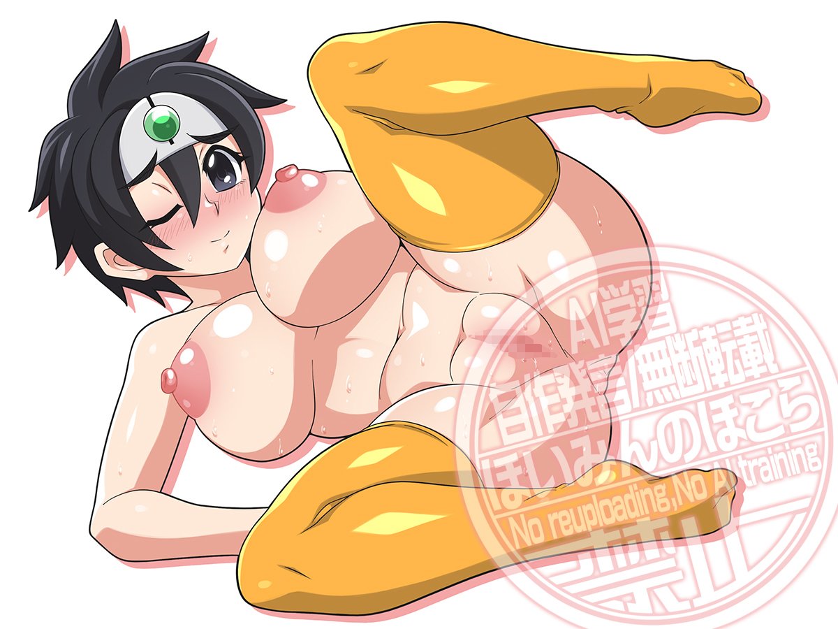 久々落書き、相互さまが描いてらしたすっぽんぽんニーソ凄く良かったから勇者ちゃんでも描いてみましたw

他のキャラでも描いてみたいねw 