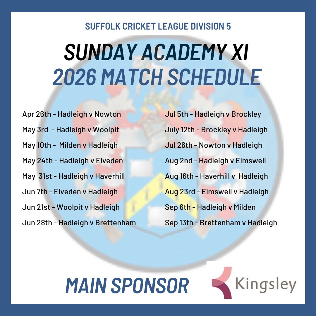 Hadleigh Cricket Club - Suffolk tweet media