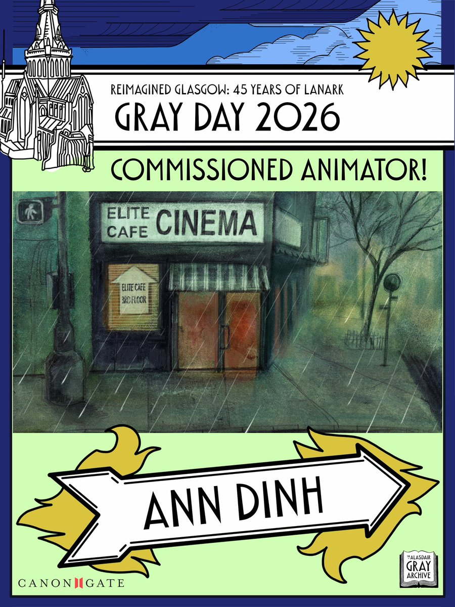 The Alasdair Gray Archive tweet media