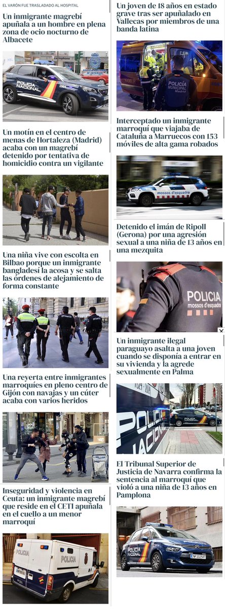 El problema es la ultraderecha.

Titulares de los últimos días: