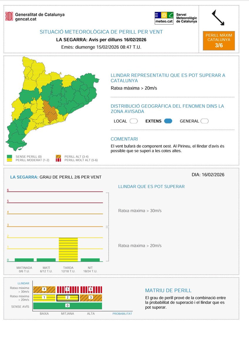 Servei de Protecció Civil del CC Segarra 🟧🟧🟧🟧 tweet media