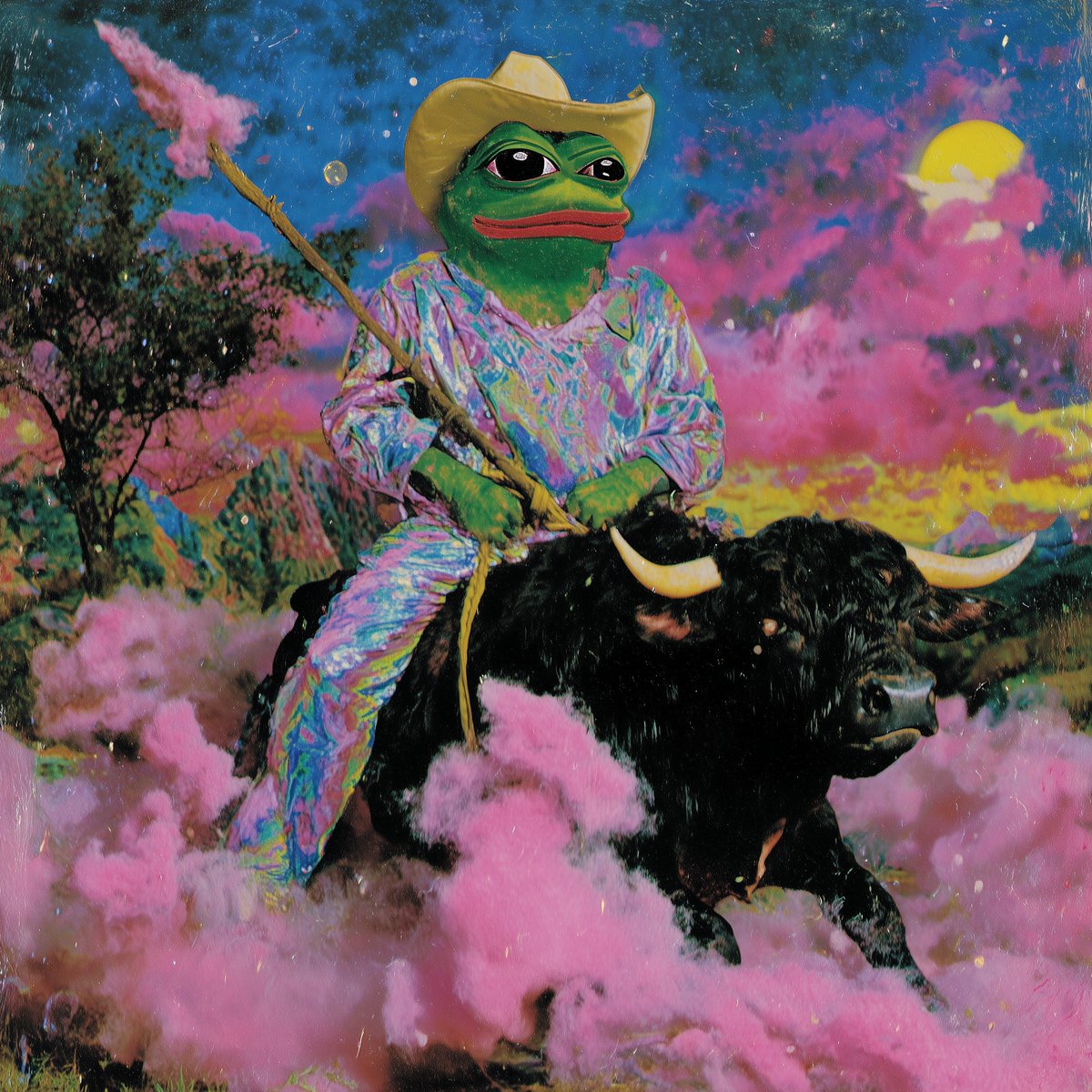 The Pepe Nation pond is growing.

Sniper
The Staker
Airdrop
Bullish
Lambo

Have all moved in! Auction on <a href="/TransientLabs/">Transient Labs</a> Link in comments. Check out <a href="/shillandia/">Shillandia.6529</a> on 6529.io for more great art!