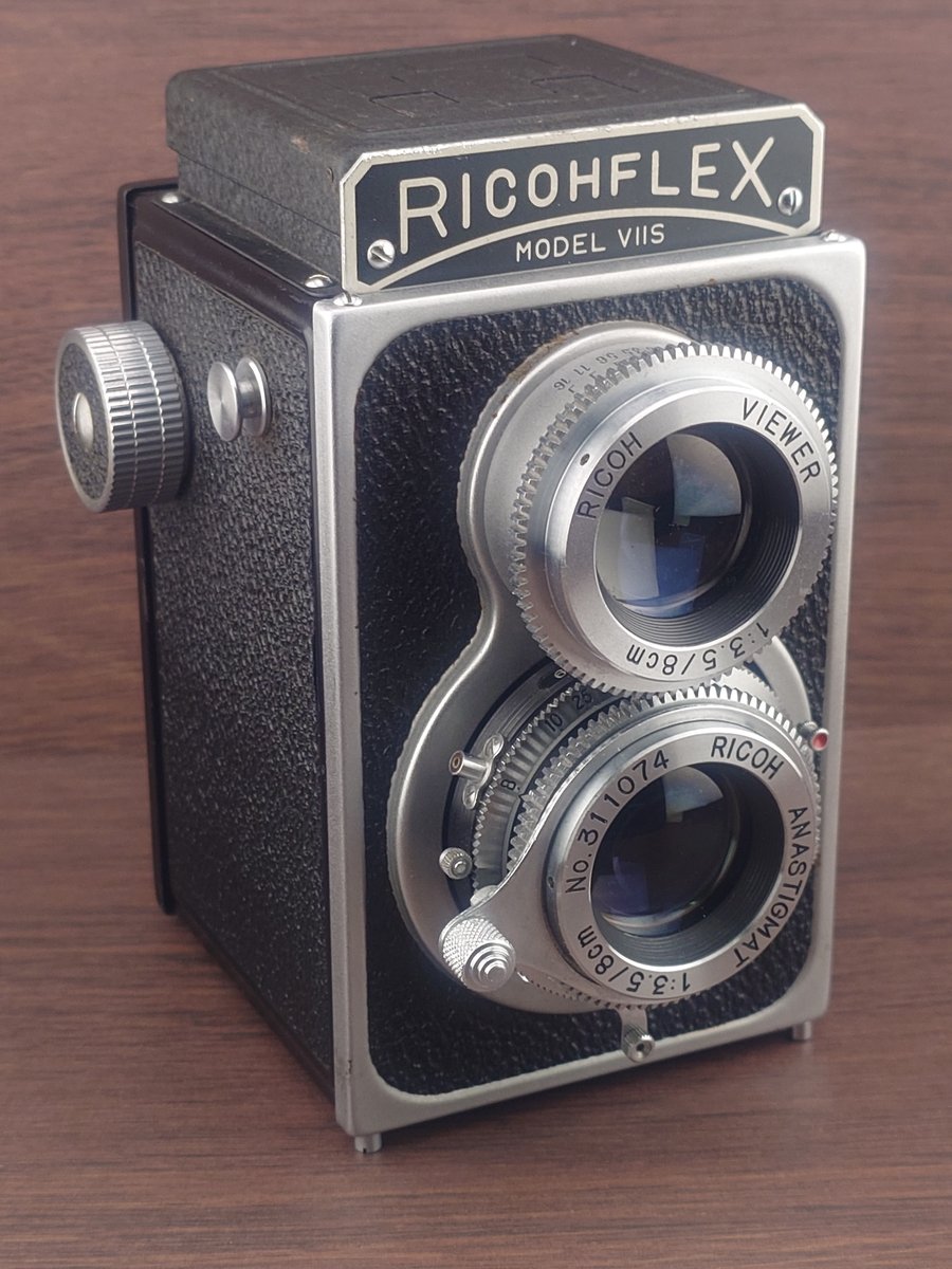 my new(old) gear RICOHFLEX VIIs✨ 1955年発売の二眼レフカメラを