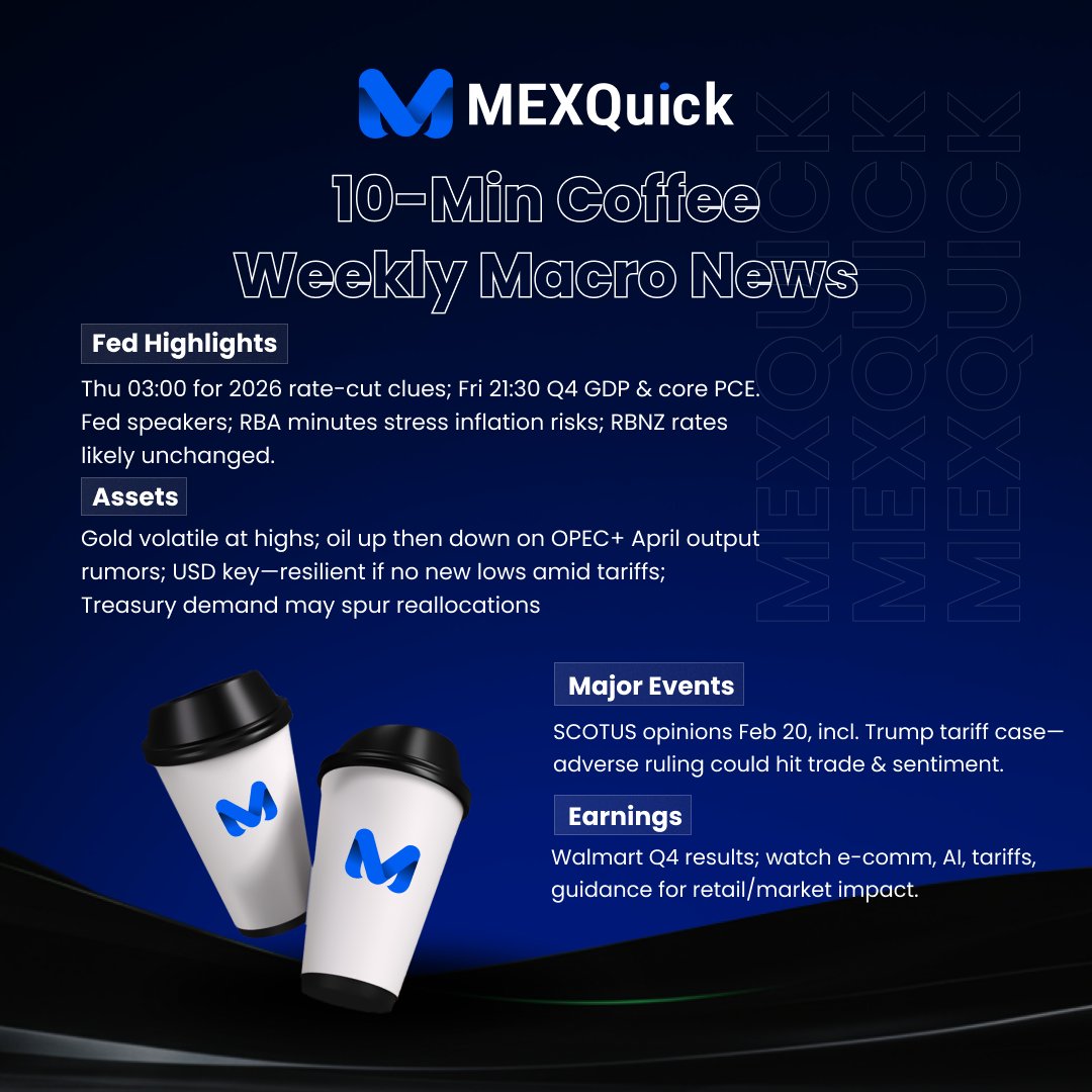 Global Markets: Data-Heavy Week Ahead！