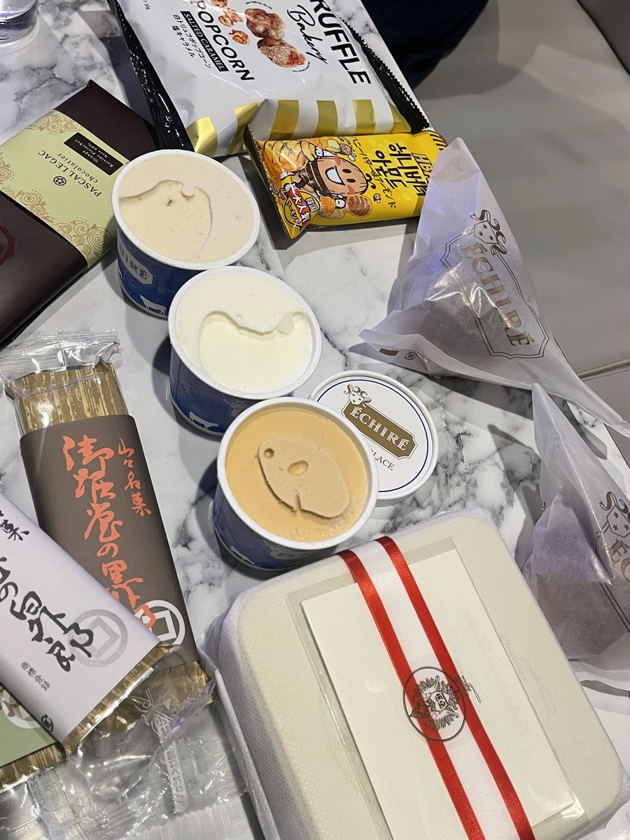 お菓子交換　&amp;  半稀会
