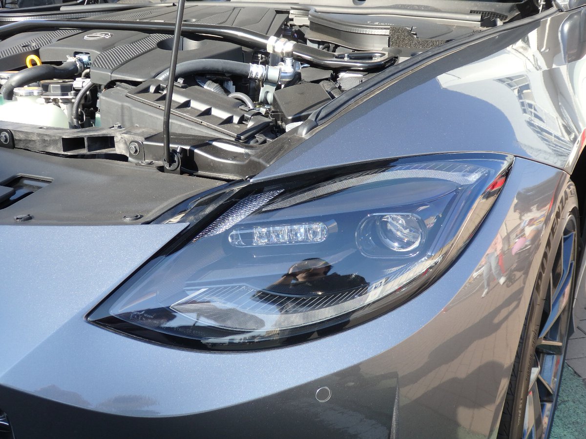 RZ34プロトが置いてあったがほぼ同じとはいえ細かい部分では違いが