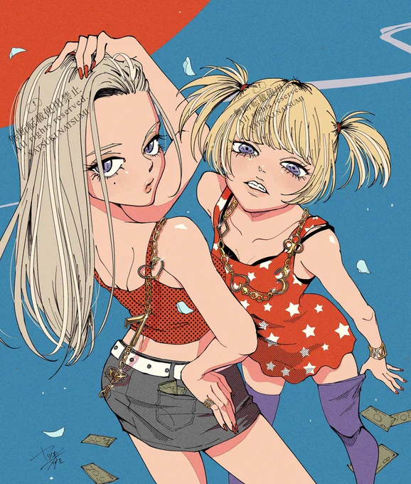 最近はこの子たちばっか #私はこういう絵を描いています
