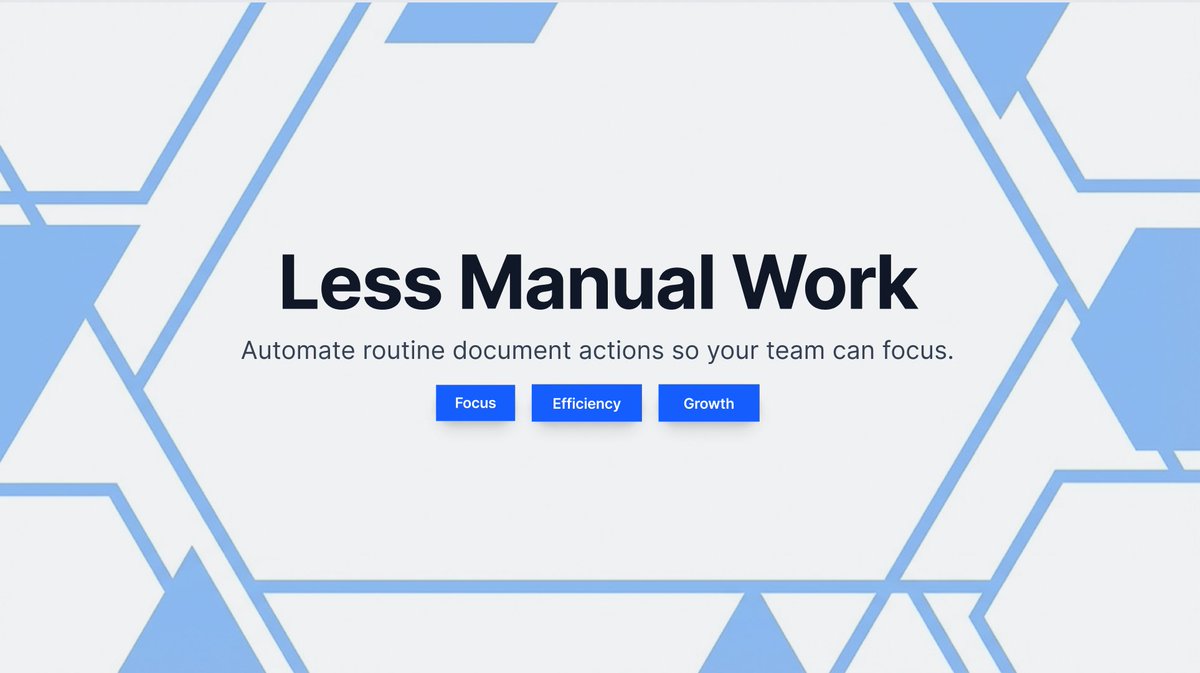signowhq's tweet photo. Manual work slows teams down 🕒
Automate routine document actions
approvals ✅
routing 🔁
notifications 🔔
So your team can focus on what actually moves the business forward 📈
Less repetition.
More impact.
#DocumentAutomation #WorkflowTools #TeamEfficiency #SaaS https://t.co/gT4nPn4Y9o