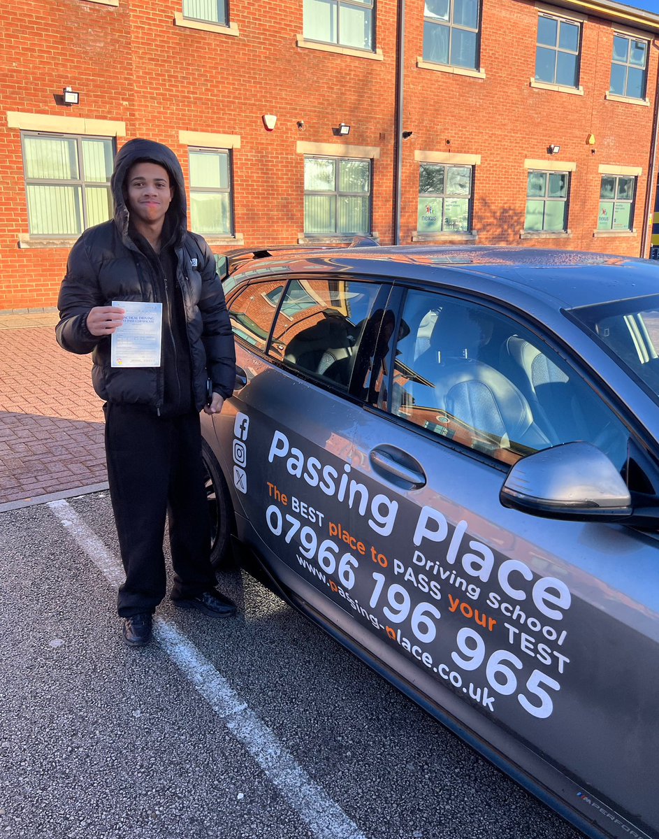 passingplaceds's tweet photo. Pass Time!

A great result for Jaidus Calder  who produced an excellent drive to pass his driving test early on Saturday morning  👏👏

Congratulations Jaidus  🎉🎉🎉

https://t.co/IE0J1G6alj https://t.co/GgmLajvbvR