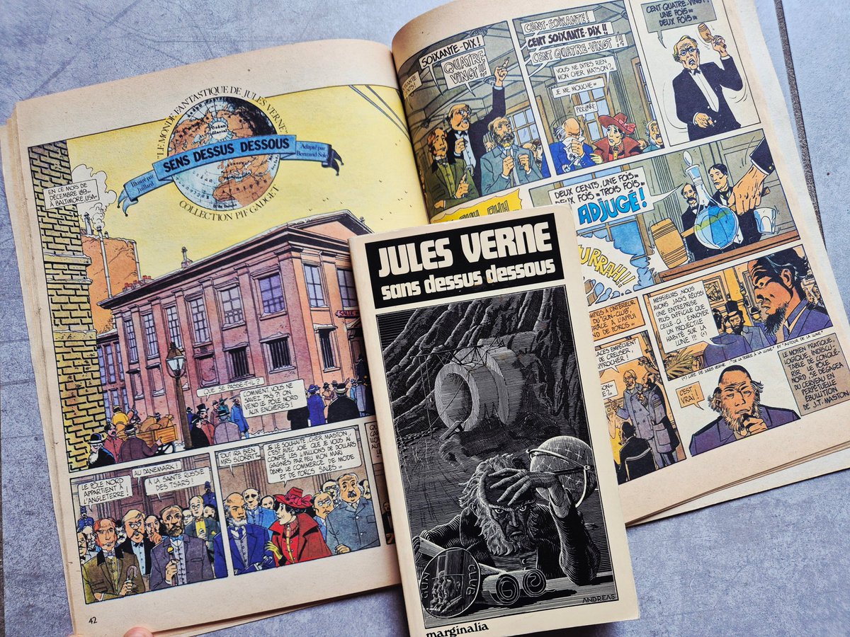 "Pif Parade" de 1979, spécial romans méconnus de #JulesVerne.