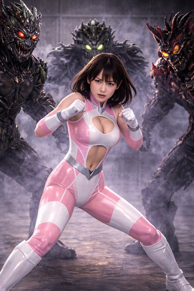 heroine_911's tweet photo. シャインピンク
甲殻怪人 ガルボスとの戦い始まる

#特撮 #ヒロイン #スーパーヒロイン #SuperHeroine https://t.co/vGb62Dc77p