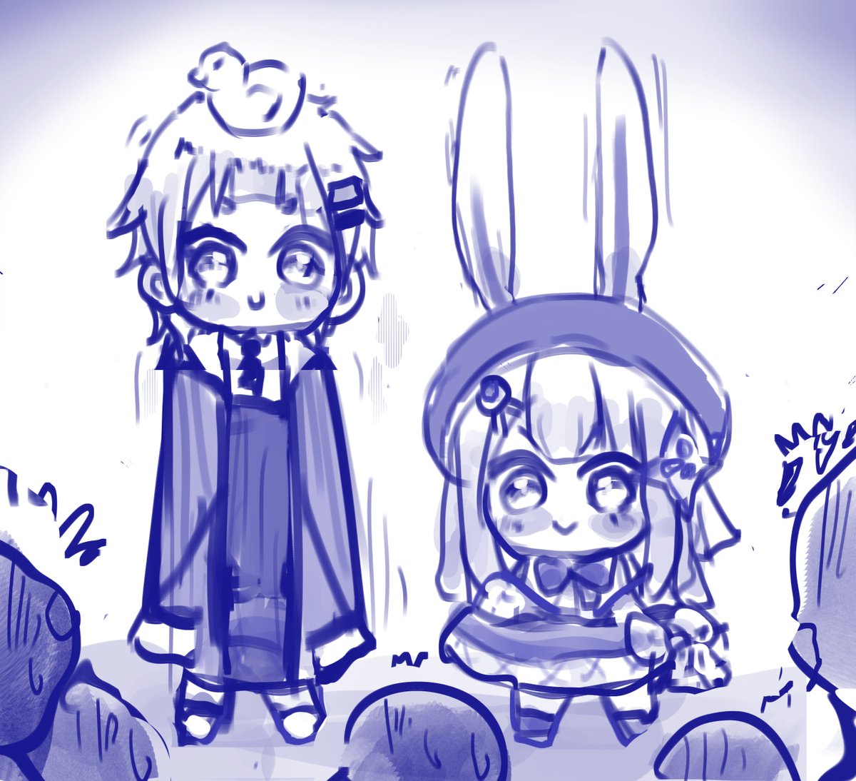 พอเห็นคุณแนนซี่วาดอก็นึกถึงเด็กเป็ดนี่ขึ้นมา