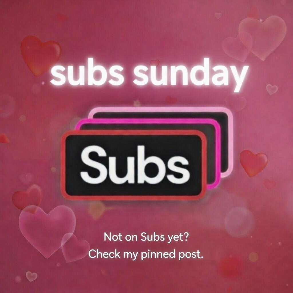 FinDommes's tweet photo. ✨🤍 SUBS SUNDAY 🤍✨

👑 Creators:
Comment with your Subs or other subscription page details and showcase what fans can expect.

💳 Fans:
– Explore the comments
– Find your favourites
– Subscribe
– Stay loyal 🔁

Not on Subs yet?
Check my pinned post.