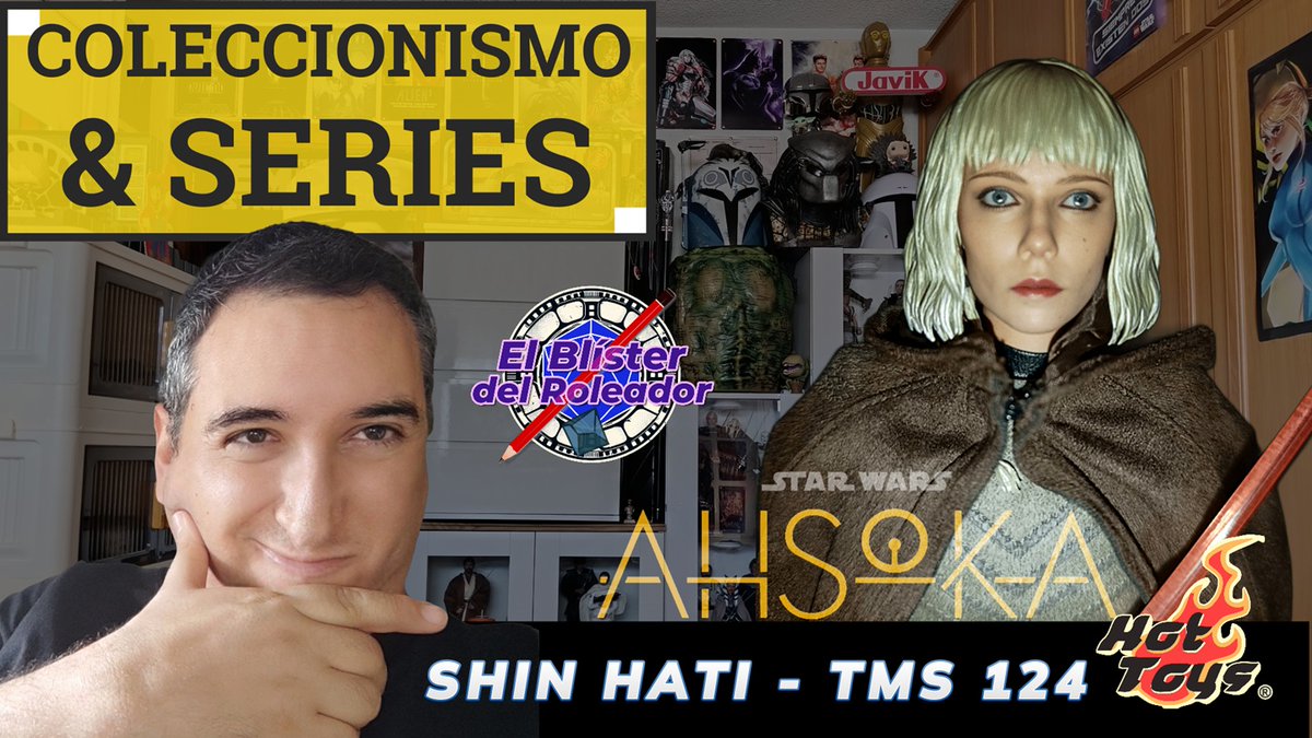 Un nuevo video de Coleccionismo y Cine (en esta ocasión Coleccionismo y Series) en mi canal de YouTube. En este caso la Hot Toys de #shinhati de la serie #Ahsoka. youtu.be/s6vQ7eQKaFk