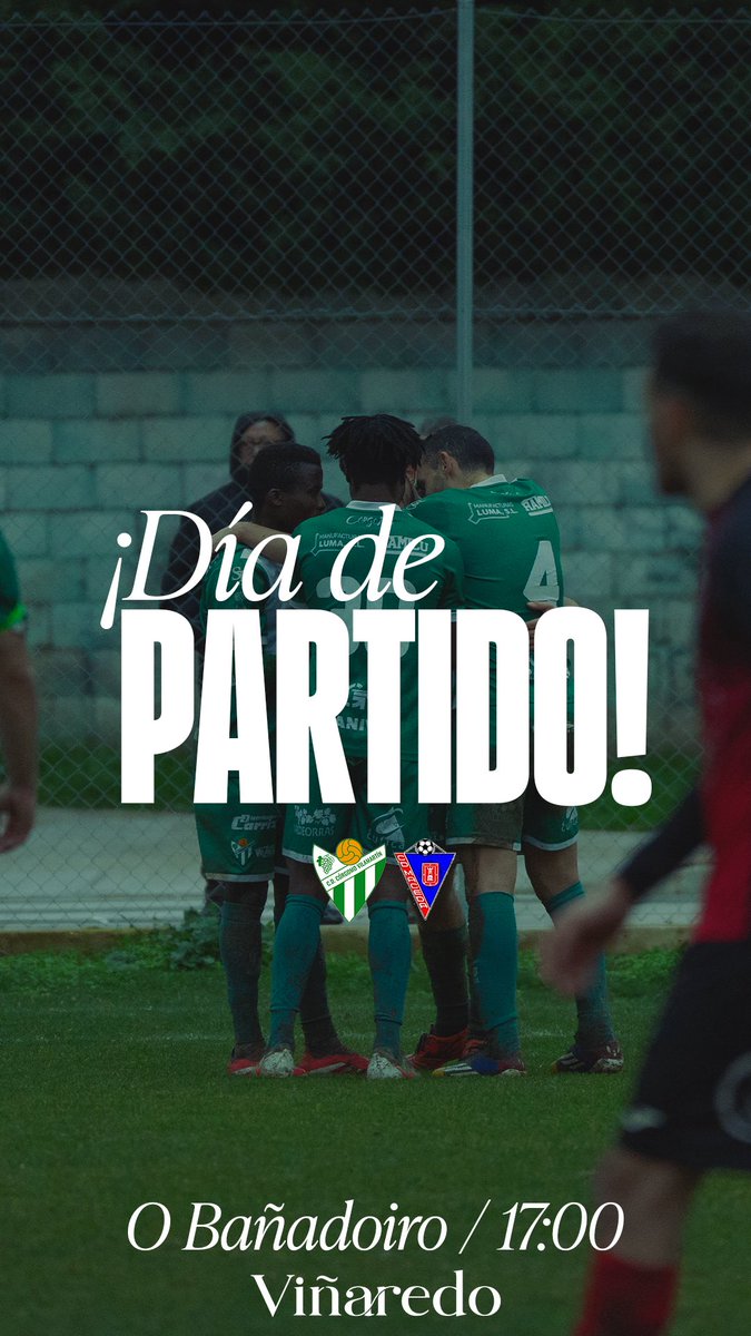Hoy nuestro equipo senior jugará ante el Maceda en O Bañadoiro a las 17:00h para disputar la jornada 22 de liga 💚

#OPoboRuxe