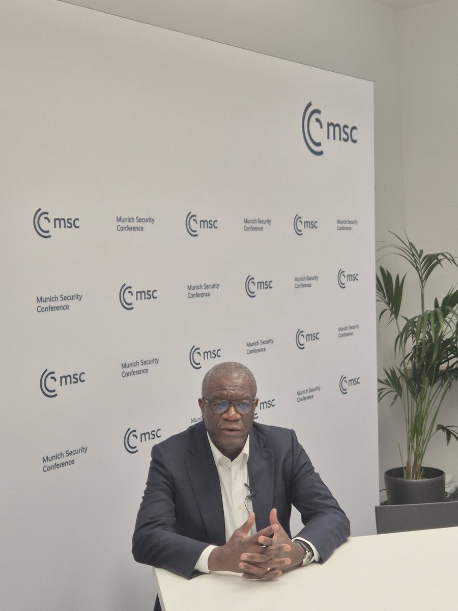 TheElders's tweet photo. In meetings, interviews and impromptu encounters, Elders had one clear message at #MSC2026: there can be no global security without respect for the rule of international law, &amp; an end to impunity for all who commit war crimes and human rights violations, no matter how powerful. https://t.co/824Vb7C3RZ