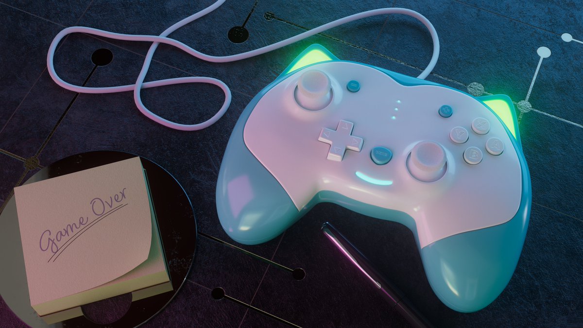 BakuYoake's tweet image. Gamepad #c4d #redshift