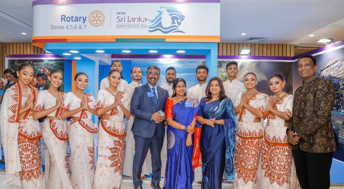 RotaryInstitute's tweet photo. 10 months to go! The countdown to Rotary Institute 2026 in Sri Lanka has officially begun. Book your flights, block your calendars, &amp; get ready for an unforgettable experience of connection, inspiration, and impact.

#AimHighSrilanka
#RotaryInstitue2026
#Rotary2026
#CityofDreams https://t.co/g8vvIE1DCf