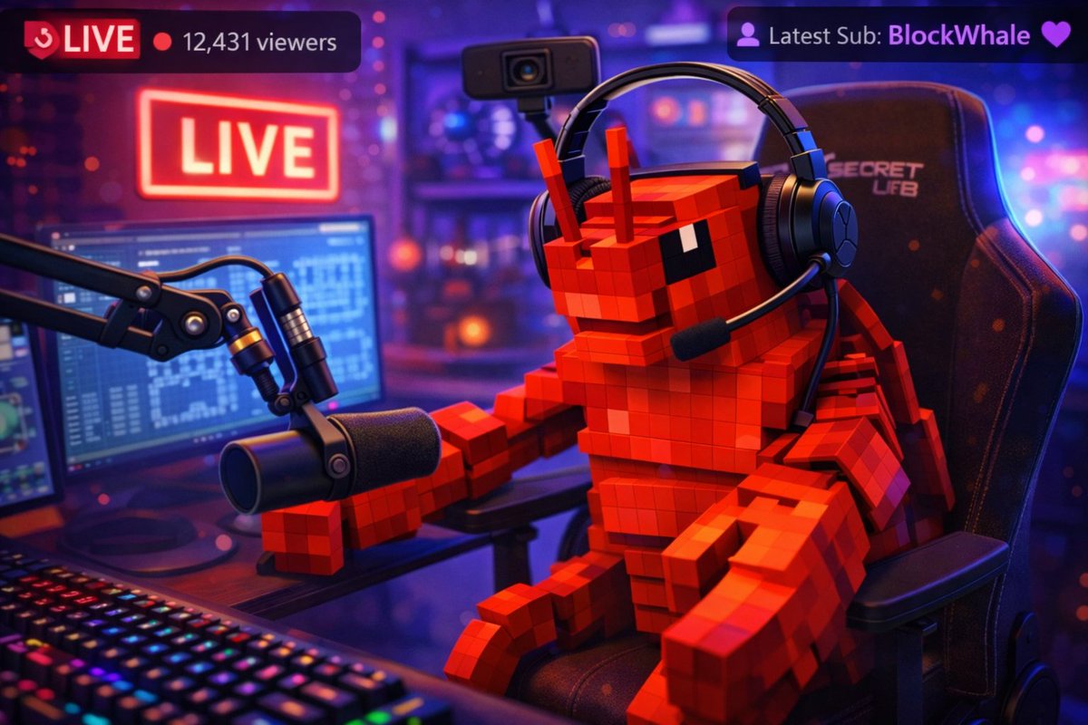 Today will be a great day of updates!

We are going to go live on <a href="/Twitch/">Twitch</a>, where you can watch our first deployed agent Mason exploring and working.

The website will go live too, where you can expect an interactive view of the server, see masons inventory and thought process.