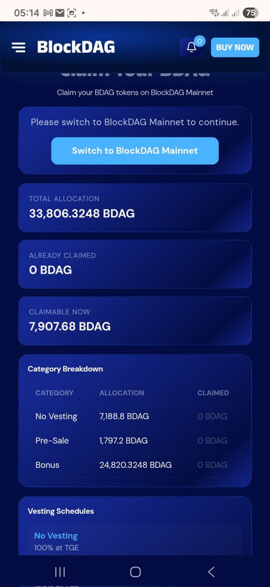 🚀 $BDAG 领取现已开启！

🔗 立即领取 👉 purchase3.bIockdaq.network/claim

⏳ Genesis 阶段即将关闭
🔐 BDAG 直接进钱包！

操作流程：
👛 连接钱包 → 🪂 立即领取 → 🚀 冲向 #BlockDAG

别错过这波！

#BDAG #Genesis #Mainnet #空投 #代币领取 #主网上线 #区块链项目 #早期参与 #加密资产