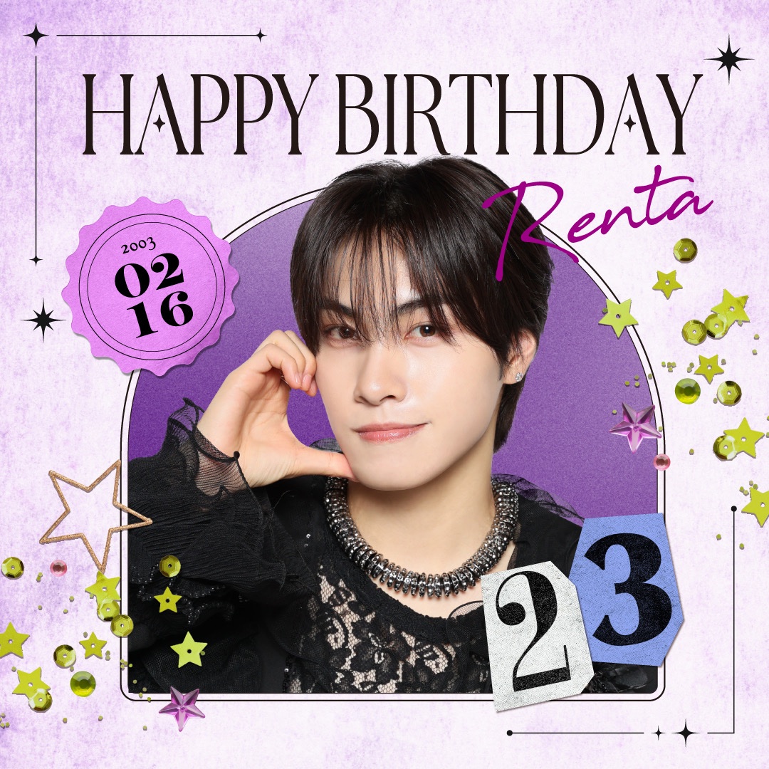 ［🎂］
February 16, 2026
Happy Birthday Renta

#HappyRentaDay
#西島蓮汰 #RENTA
#OCTPATH