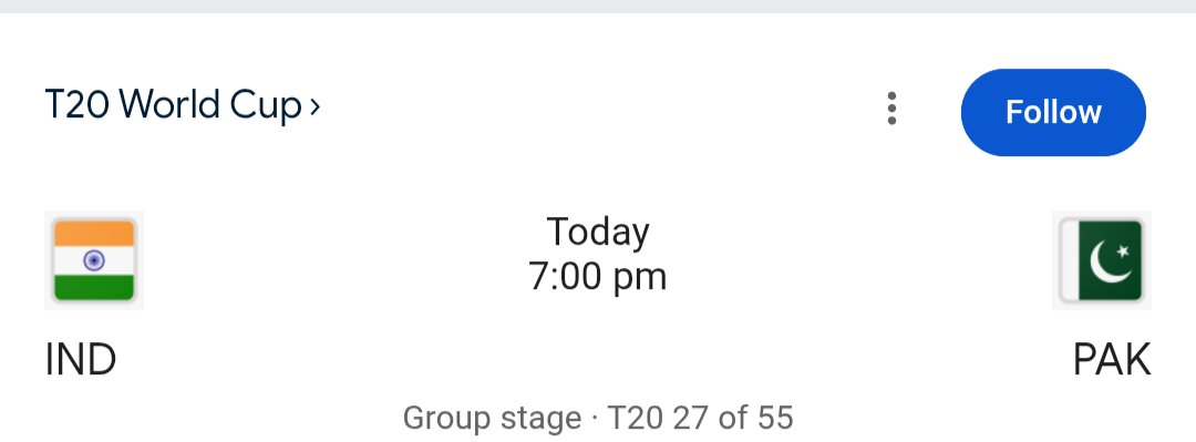 #पुलवामा के शहीदों, #पहलगाम और लाल किले के मारे गए लोगों को श्रद्धांजलि देने के नाम पर
आज शाम पाकिस्तान के साथ क्रिकेट मैच तय कर दिया गया है।

पहले पाकिस्तान सरकार ने भारत के साथ मैच खेलने से मना कर दिया था,
फिर ICC (अध्यक्ष - Jay Shah)ने सख्ती दिखाई और बाद में कुछ बात दुबई में