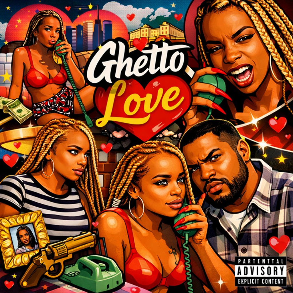 Help me choose the artwork for my next single. One or two? #GhettoLove.