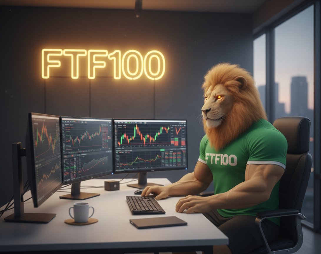 6AM. Monday. Grind mode.#FTF100