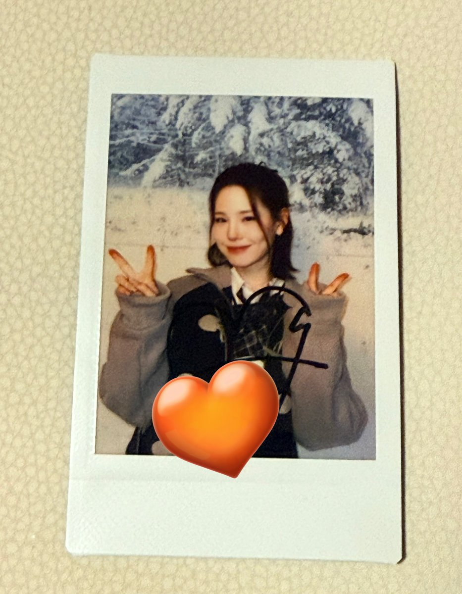 ハピドロのC賞はマコちゃんやったー🧡 ショートまこのチェキは嬉しい