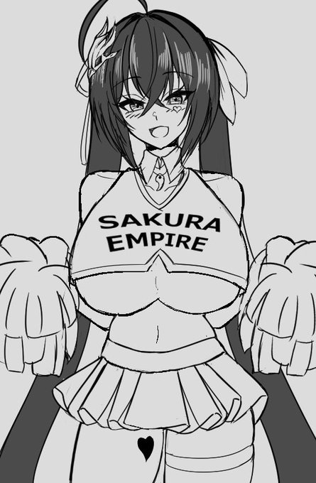 夏コミ用グッズ衣装デザイン
チアガール大鳳 