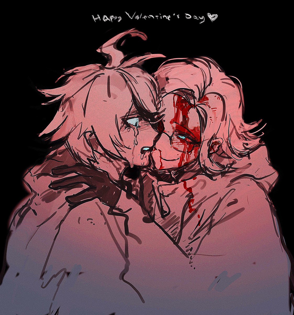 Yesterday was Valentine's Day...ouo