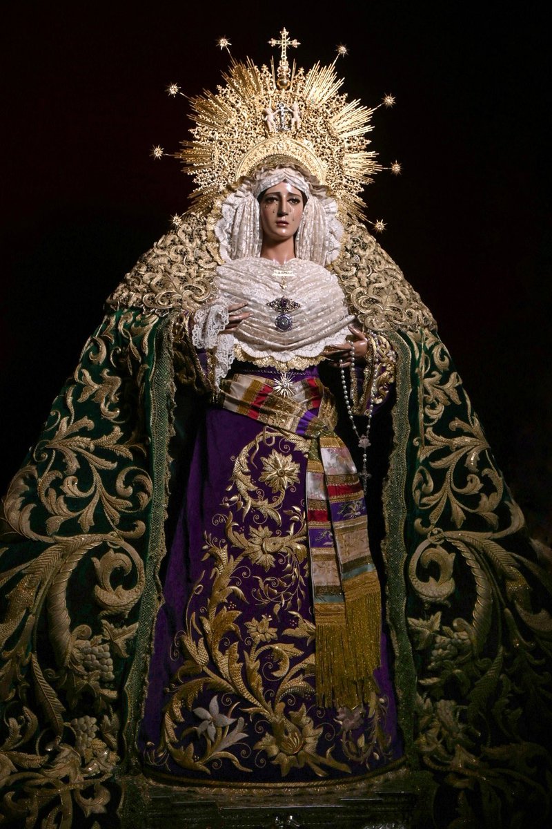 𝑃𝑢𝑠𝑒 𝑒𝑛 𝑒𝑙 𝑆𝑒𝑛̃𝑜𝑟 𝑡𝑜𝑑𝑎 𝑚𝑖 𝐸𝑠𝑝𝑒𝑟𝑎𝑛𝑧𝑎; 𝐸́𝑙 𝑠𝑒 𝑖𝑛𝑐𝑙𝑖𝑛𝑜́ ℎ𝑎𝑐𝑖𝑎 𝑚𝑖́ 𝑦 𝑒𝑠𝑐𝑢𝑐ℎ𝑜́ 𝑚𝑖 𝑐𝑙𝑎𝑚𝑜𝑟 

(Salmo 40:1)

María Santísima de la Esperanza se presenta ante los fieles para los solemnes cultos en honor al Dulce Nombre de Jesús