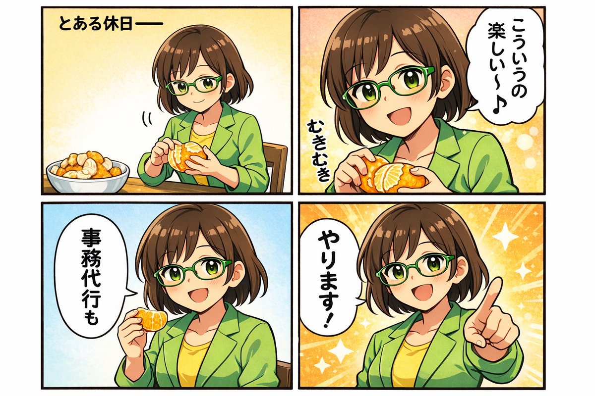 eGlobal_inc's tweet photo. 休日のやすこさん、黙々と伊予柑の皮むき中。
こういう「単純作業」って、やり出すと止まらないんですよね。データの「入力」「整理」「転記」「チェック」「請求まわり」みたいな地味だけど絶対必要な作業、まとめて引き受けます♪
ご興味あればこちらをチェック🫶
https://t.co/p34GzB7yPO https://t.co/lXdP9hHDSy