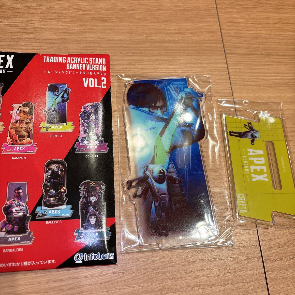 Apex Legends トレーディングバナーアクリルスタンド 交換 譲)クリプト