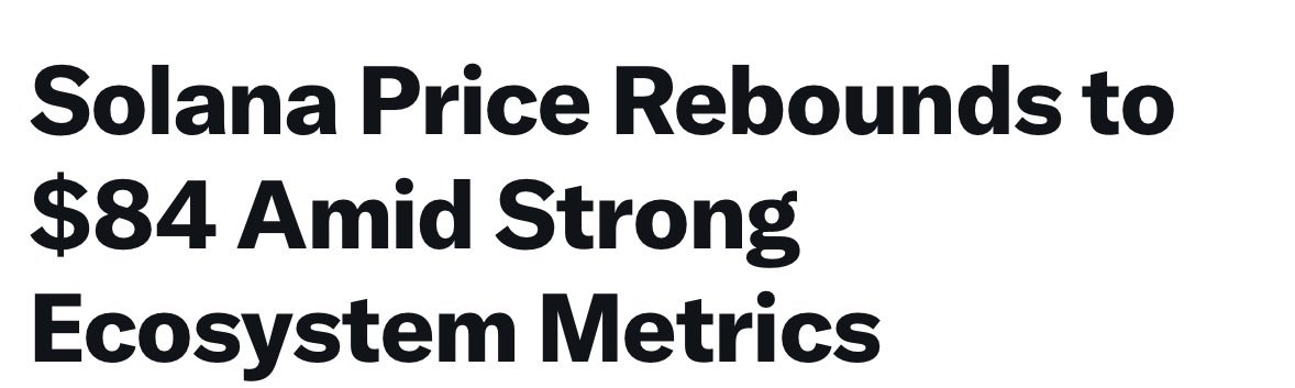 SOL dipped to the low $80s.
CT panicked.

Now it’s back near $90 but that’s not the real story.

While price cooled off, Solana’s ecosystem didn’t:

• Multi-billion TVL
• Stablecoin supply booming
• Millions of active users
• RWA growth accelerating
• DEX volume still strong