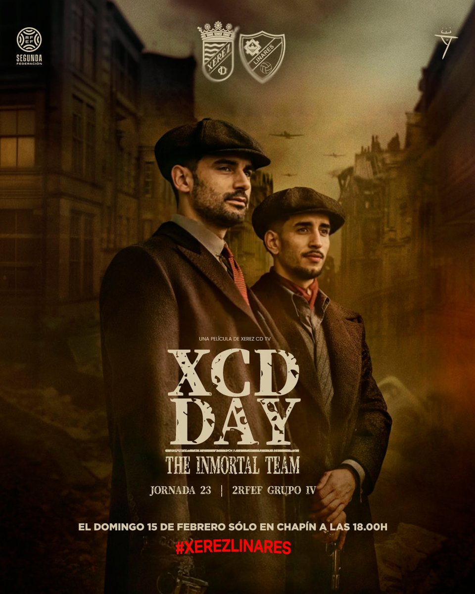 J23 || Xerez CD VS Linares Dptvo. ⚔️
 #XCDday #XerezLinares

🖌️ <a href="/pablooercillaa/">ercillaa</a> 

<a href="/XerezCD_OFICIAL/">Xerez Club Deportivo</a> 💙🤍
<a href="/Linares_Dptvo/">Linares Deportivo 💙⚒</a> 🔵⚪️