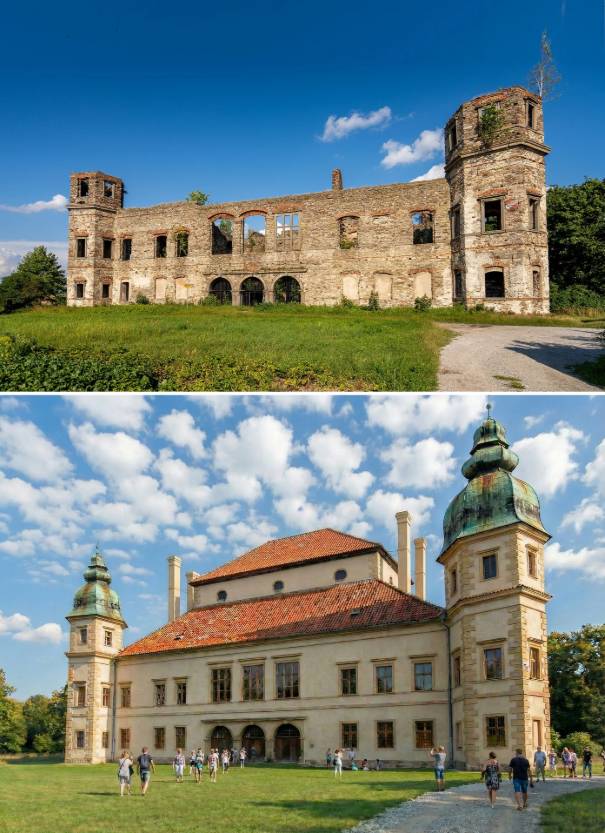 W_Kononczuk's tweet image. Na tle zachodniej Europy, czy Czech Polska jest krajem ubogim w zabytki. Nie zawsze tak było. Okupacje, wojny i długi brak państwowości zrobiły swoje.

Fundacja rekonstrukcjeiodbudowy.pl analizuje trwające w Polsce odbudowy zabytków oraz pokazuje, jak wyglądałyby nieistniejące