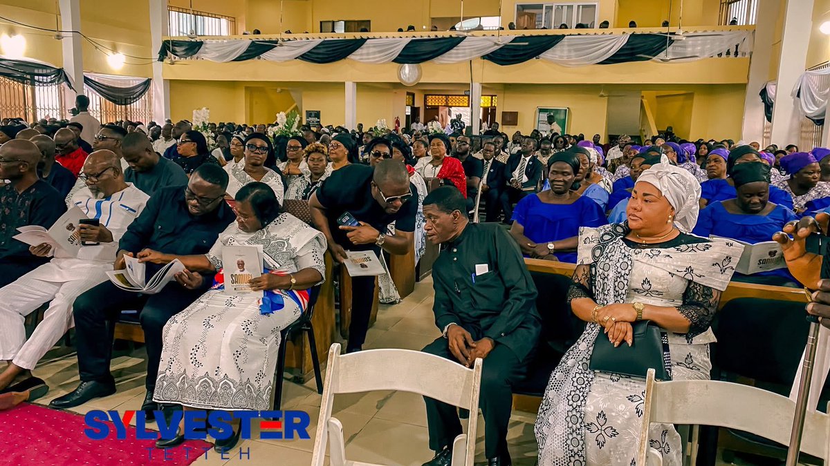 SlyForGS's tweet photo. Hon. Sylvester Tetteh yesterday joined family and party faithful to bid farewell to the late Samuel Martey-Carboo.
#sly4gs #OneNPP #leadership #StrongStructures #NPP #Sly #unity #sylvestertetteh #SL4GS https://t.co/nVSsZ7IYn2
