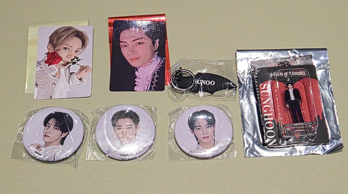 ENHYPEN House of Vampire 交換 同種、異種交換 譲▶︎▶︎写真のもの