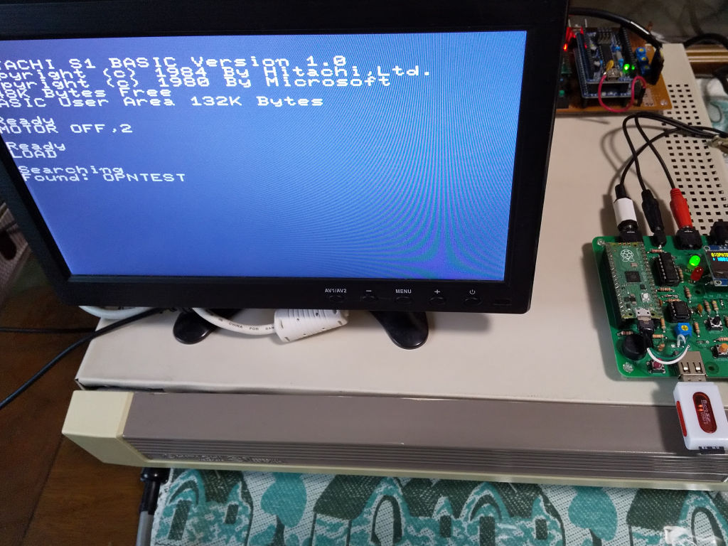 bml3mk5's tweet photo. レベル3/MB-S1用PiPicoデーターレコーダー
実装完了。やっぱり表面実装部品のハンダ付けは難しい。特にUSB microBポートは難儀した。
レベル3とS1でひと通り動作確認。問題なさそうです😄
#BML3 #MBS1 #レトロパソコン #ラズパイPico https://t.co/yg0uu083Rz