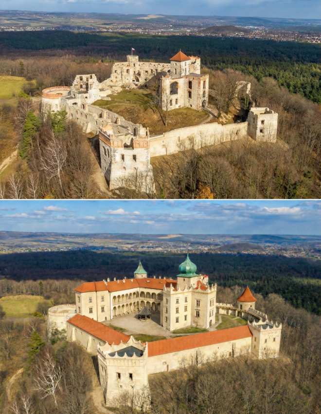 W_Kononczuk's tweet image. Na tle zachodniej Europy, czy Czech Polska jest krajem ubogim w zabytki. Nie zawsze tak było. Okupacje, wojny i długi brak państwowości zrobiły swoje.

Fundacja rekonstrukcjeiodbudowy.pl analizuje trwające w Polsce odbudowy zabytków oraz pokazuje, jak wyglądałyby nieistniejące